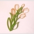 Quilling "Tulips". image