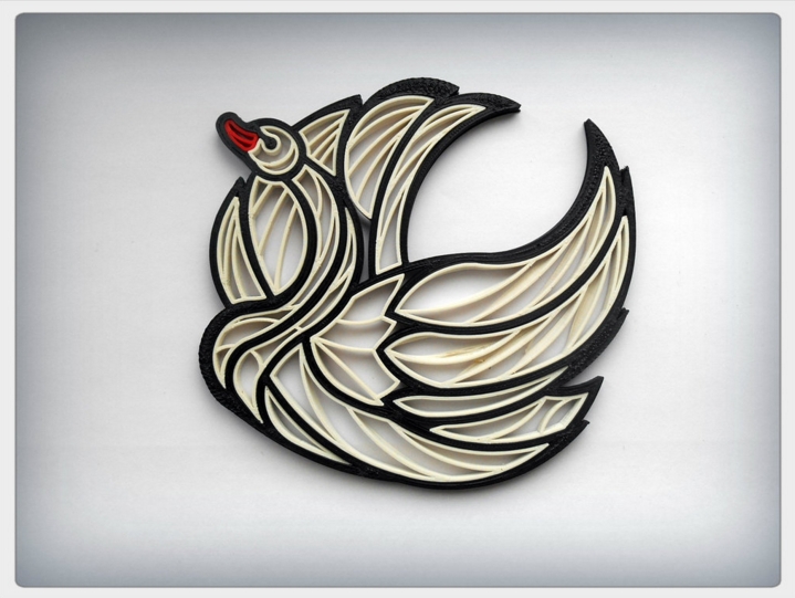 Quilling "Swan"