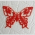 Stand for napkins "butterfly" image