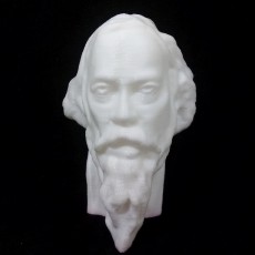 Picture of print of Head of Rabindranath Tagore