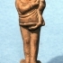 Figure of a comic actor as a slave with a baby at The British Museum, London image
