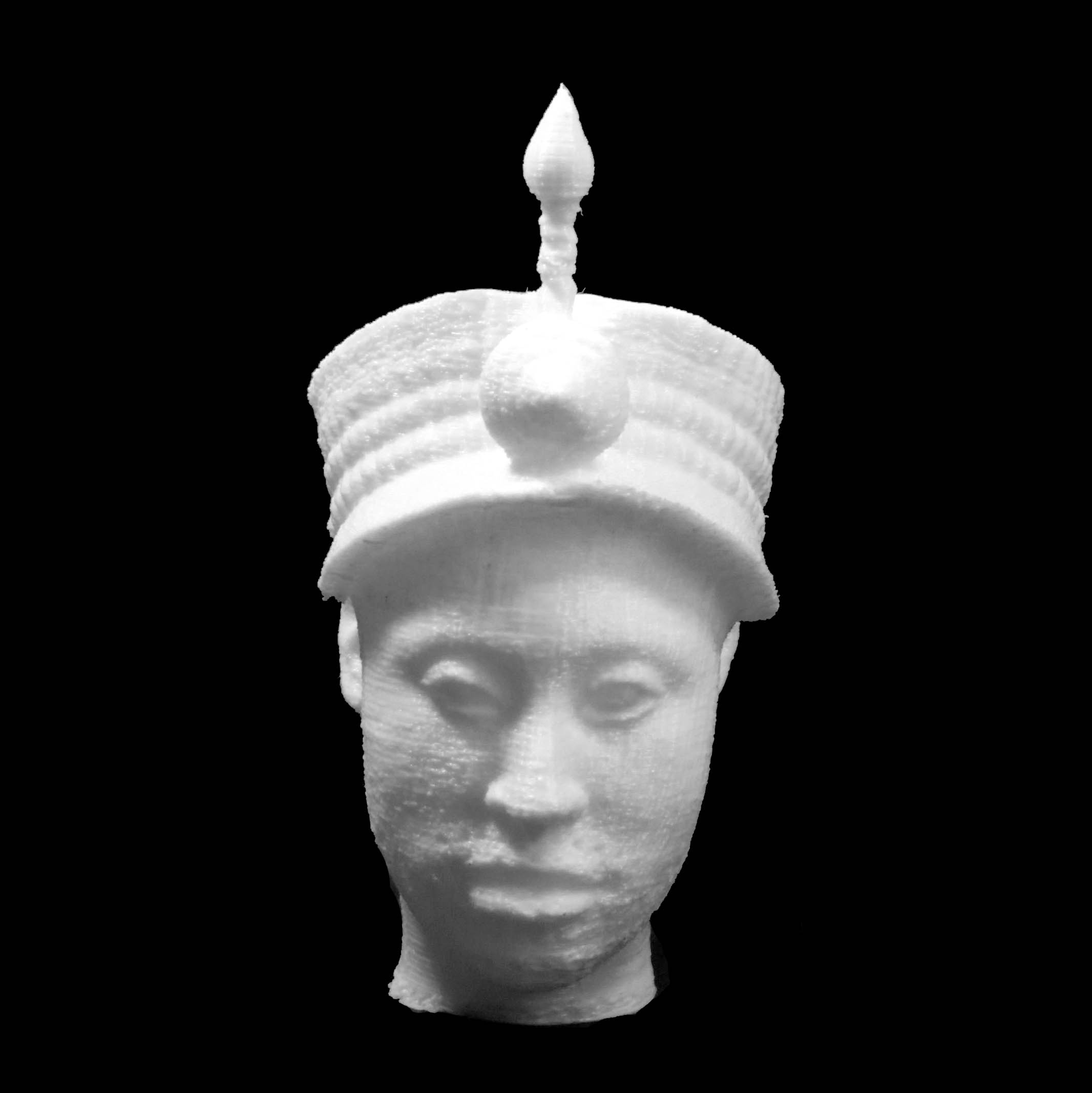 Head of a Yoruba King at The London Docklands, London