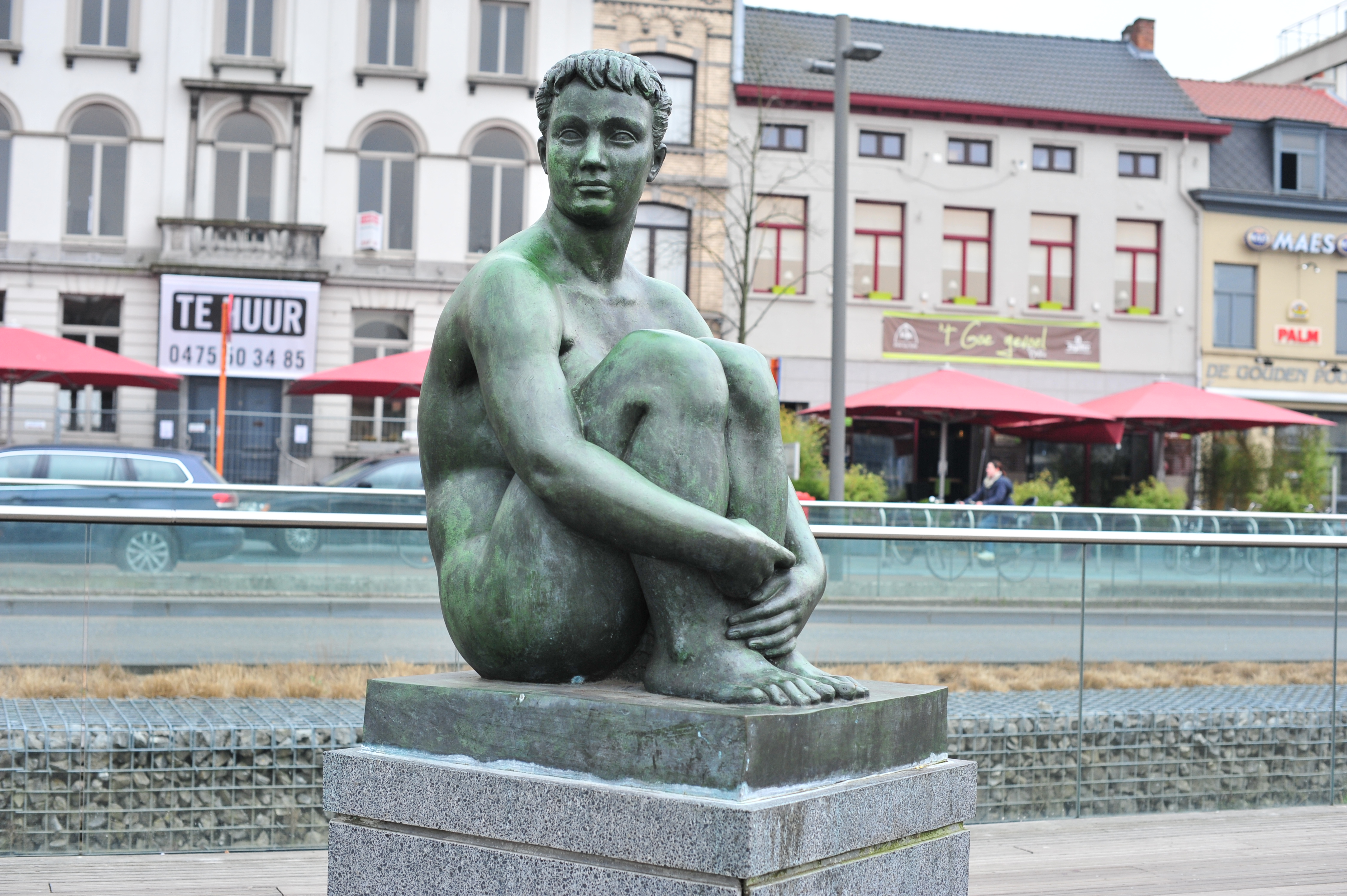 Seated Nude in St-Niklaas, Belgium