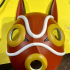 San's Mask, Princess Mononoke Cosplay print image