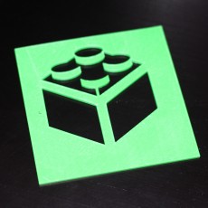 Picture of print of Logo lego (stencil)