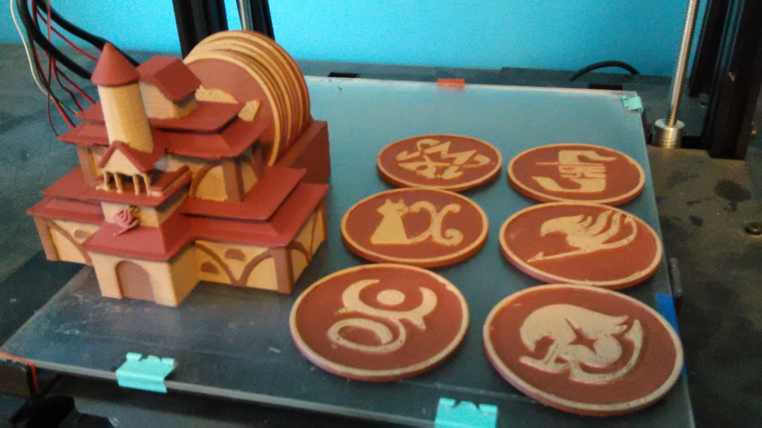 Fairy Tail Coasters set.