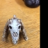 'Sleeping Bag' Mini Skull Charm, by 3DKitbash print image