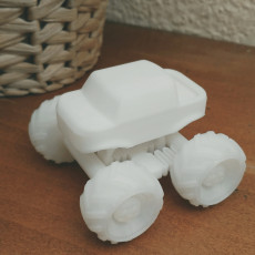 Picture of print of Mini Monster Truck With Suspension