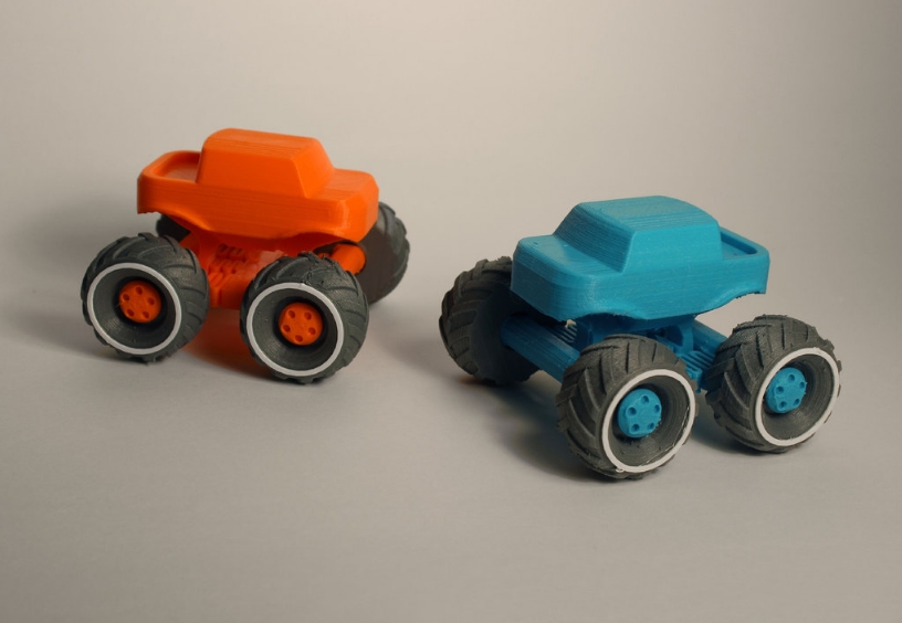 Mini Monster Truck With Suspension