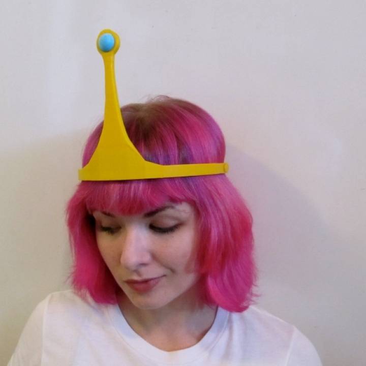 3D Printable Princess Bubblegum Crown by 3D Central