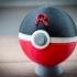 Team Rocket Rocketball Pokeball, with magnetic clasp image