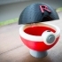 Team Rocket Rocketball Pokeball, with magnetic clasp image
