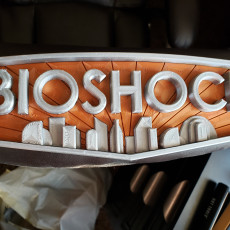Picture of print of Bioshock Plaque