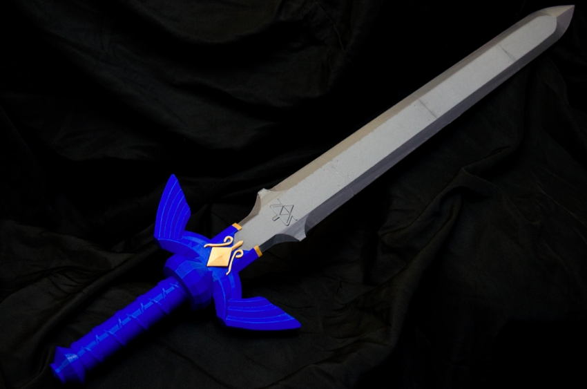 Legend of Zelda: Link's Master Sword! Three Color Print!