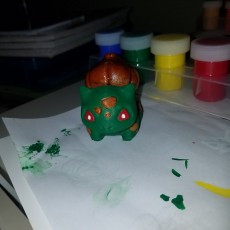 Picture of print of High-Poly Realistic Bulbasaur