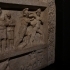Relief depicting a Gladiator fight at The Gallo-Roman Museum in Tongeren, Belgium image