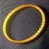 Unity Line- Slanted Circle Bracelet image