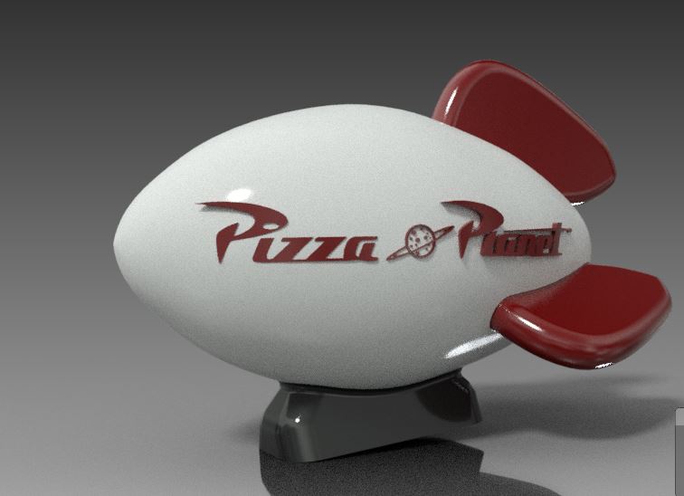 Pizza Planet Rocket - Toy Story