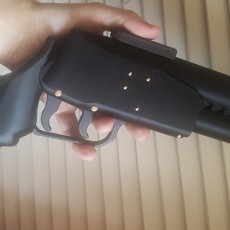 Picture of print of Wastelander's Rebuttal, airsoft over/under shotgun pistol This print has been uploaded by Magnus Lupus