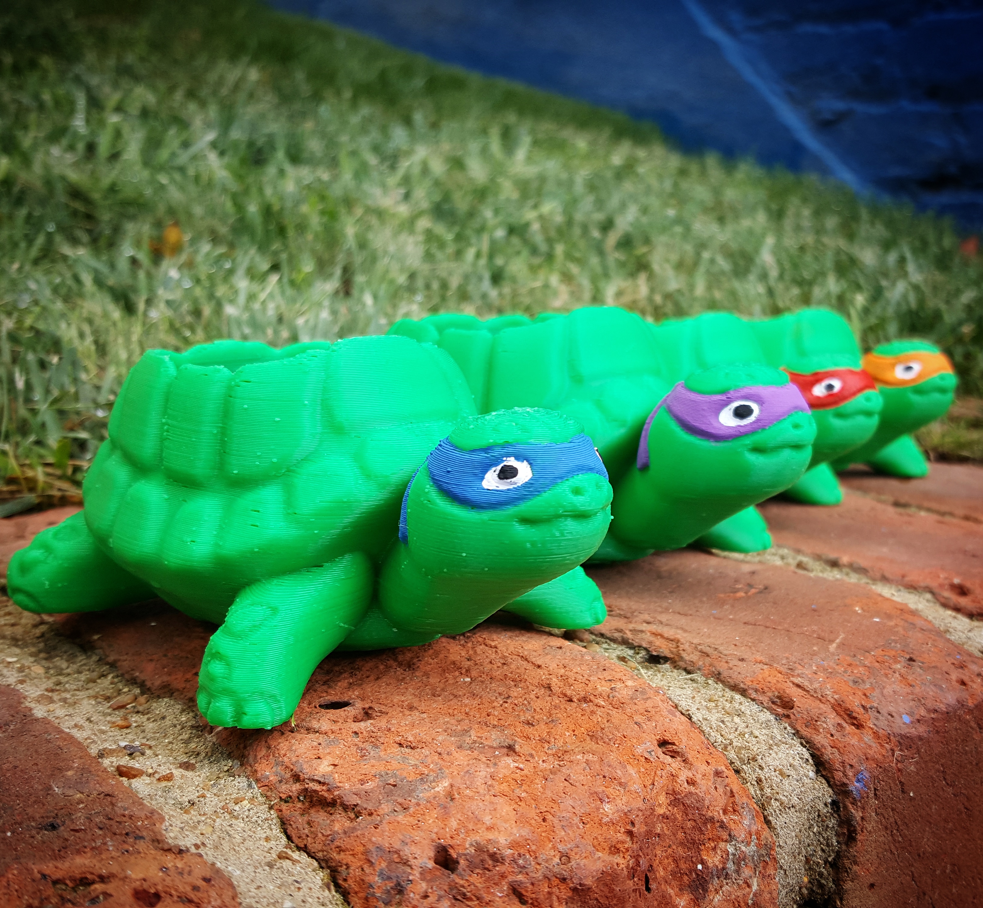 Teenage Mutant Ninja Turtles-inspired Turtle Planter!