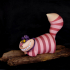 Cheshire Cat 2-piece print image
