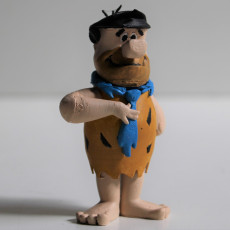Picture of print of Fred Flintstone