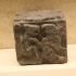 Stone block with confronting eagle and jaguar and glyph for 4 Movement at The British Museum, London image