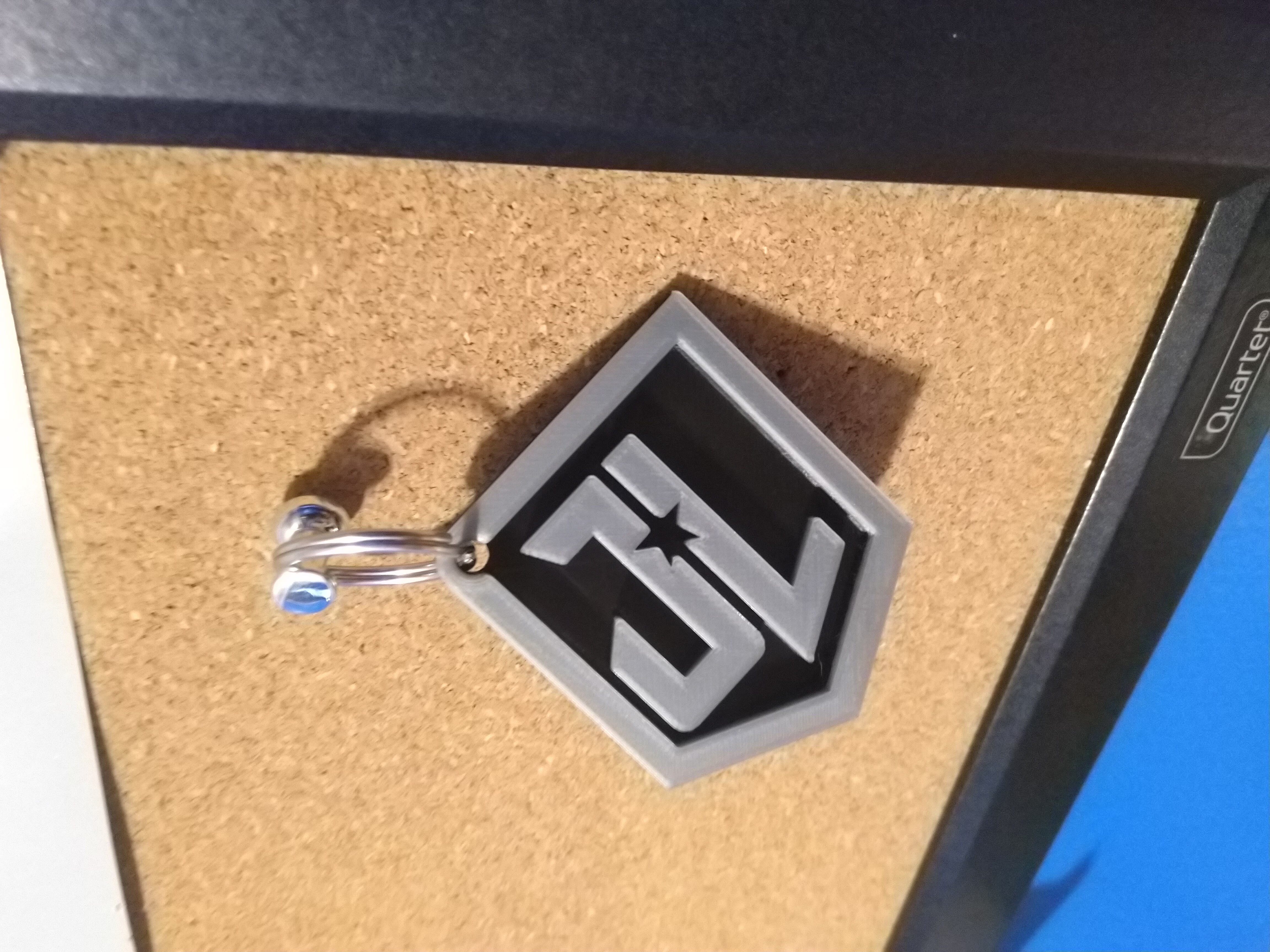 Justice League Logo Keychain