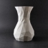 Simple Faceted Vase image