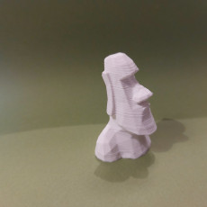 Picture of print of Low Poly Moai This print has been uploaded by Tijn Schreuder