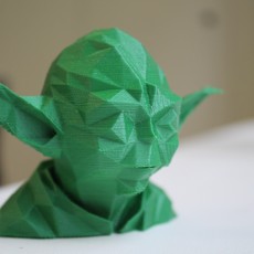 Picture of print of Low Poly Yoda This print has been uploaded by Prósper
