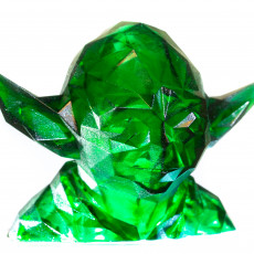 Picture of print of Low Poly Yoda This print has been uploaded by Tobse Fritz