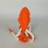 Articulated Cuttlefish! Ball-joint articulated octopus Remix! print image