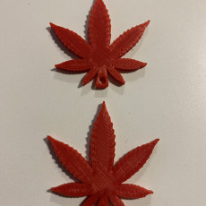 Picture of print of Cannabis Leaf Keychain This print has been uploaded by Josh Davis