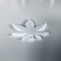 Cannabis Leaf Keychain print image