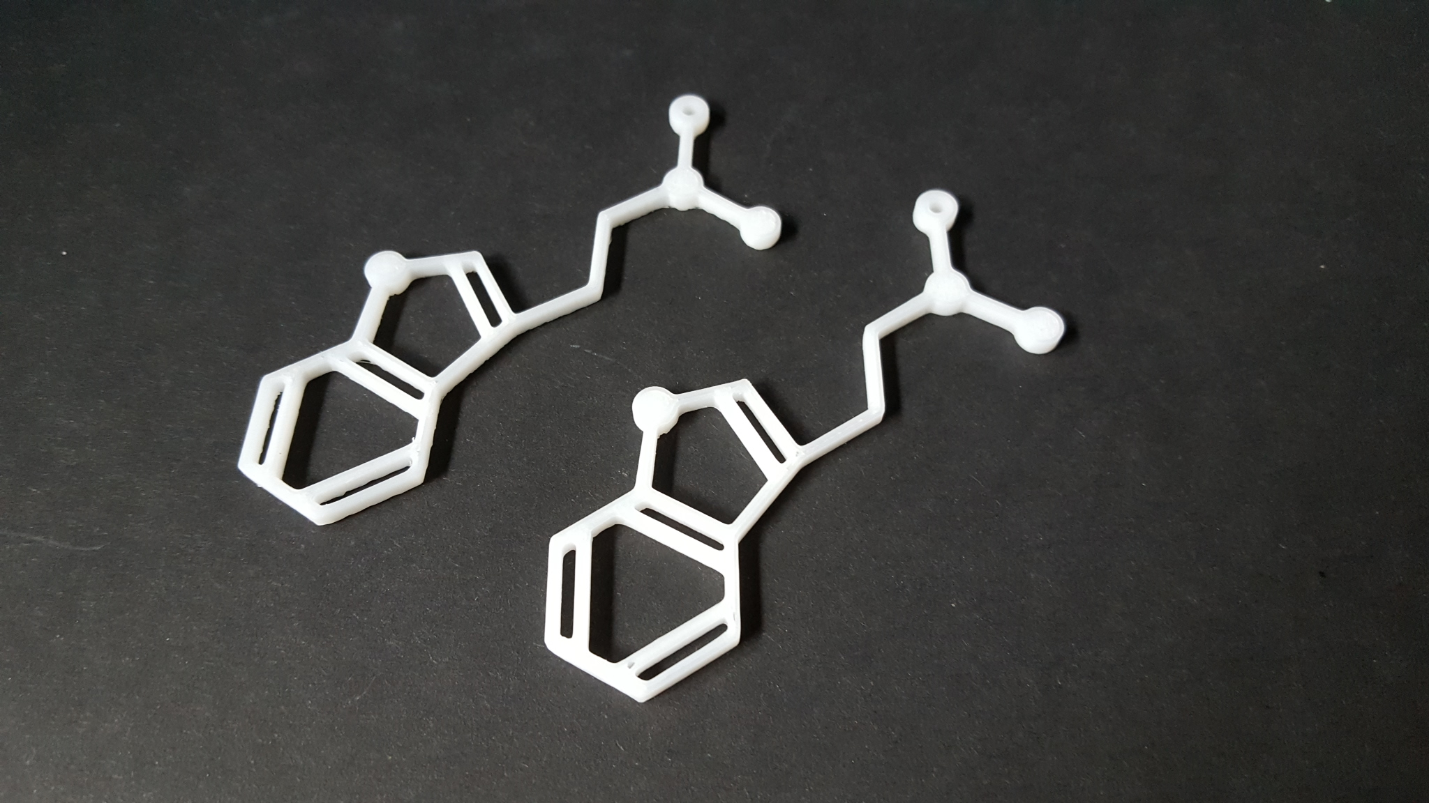 DMT Molecule Earrings/Necklace