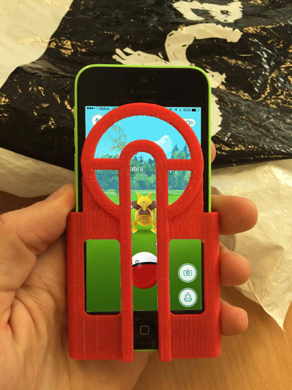 Pokeball Aimer - iPhone 5C - Pokemon Go
