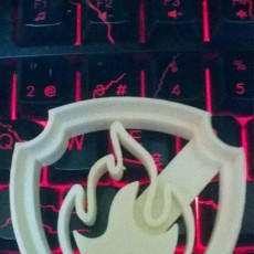 Picture of print of paw patrol marshall cookie cutter