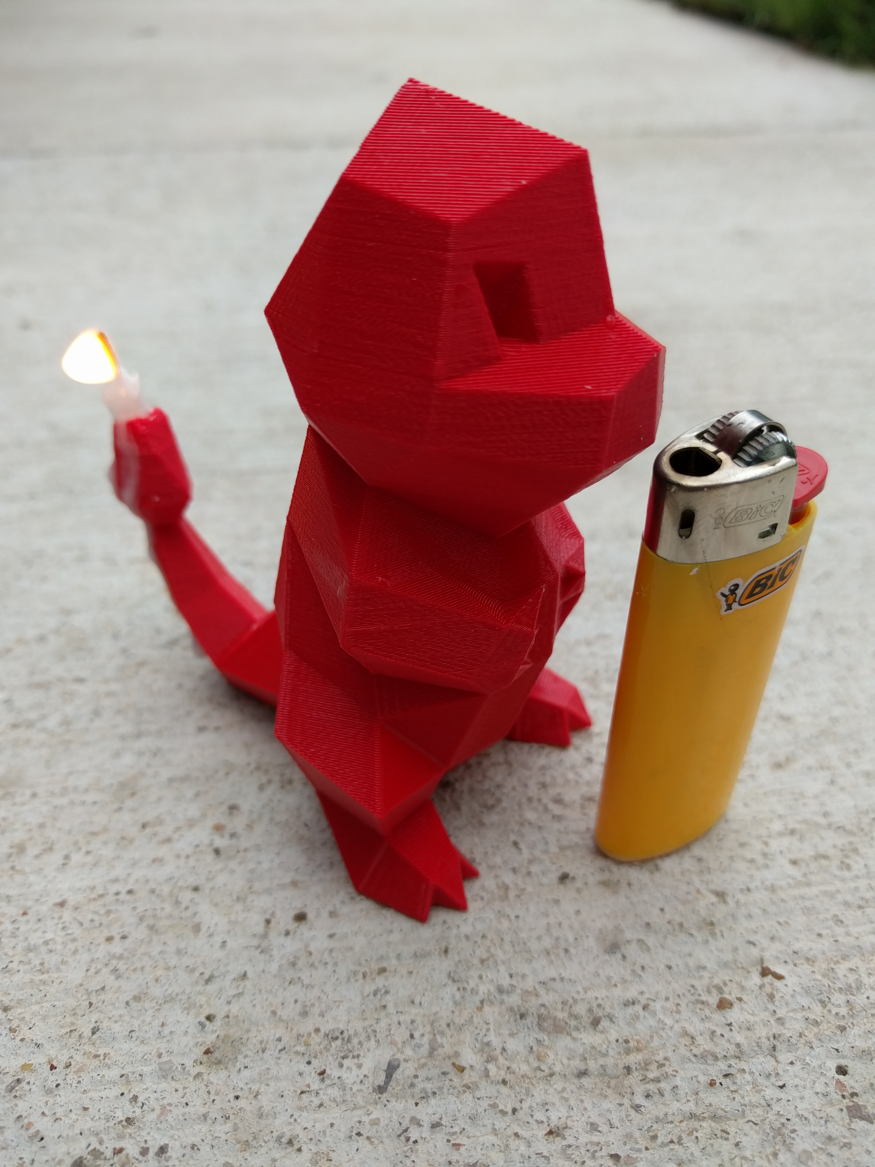Charmander With Flaming Tail (candle)
