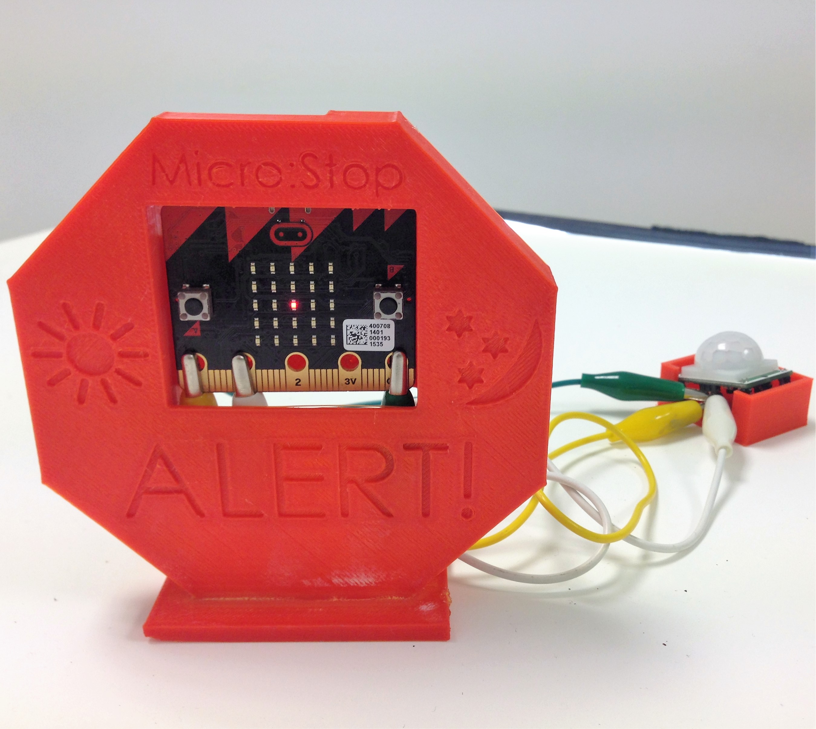 Micro:Stop Sensor Alarm