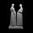 Two Pregnant Women at The Middelheim Museum, Antwerp image