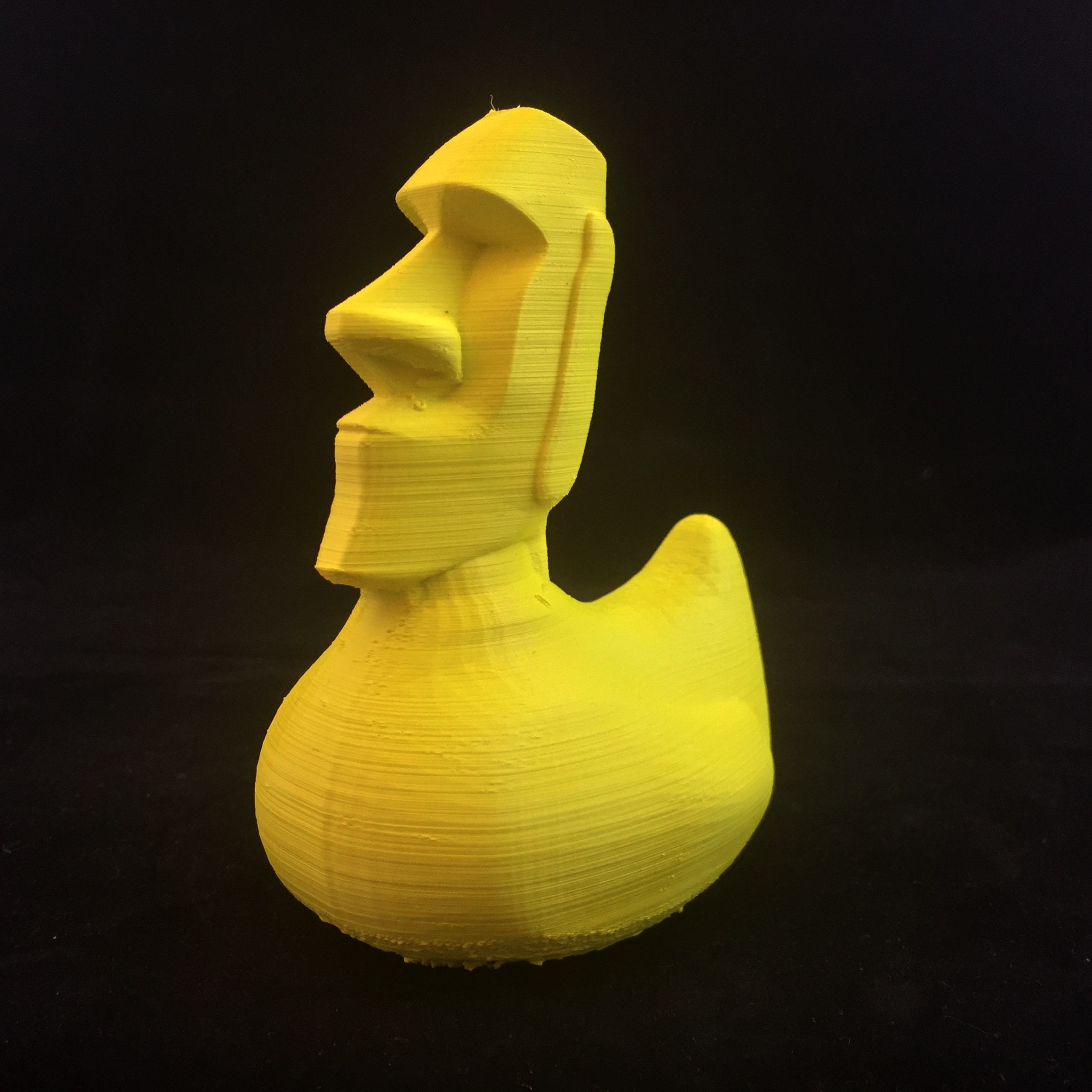 Easter Island Rubber Duck