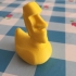 Easter Island Rubber Duck print image