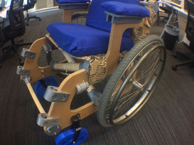 3D printed wheelchair. I call it the HU-GO