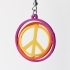 Gyro earrings with Peace sign image