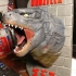 Godzilla Head Wall Mount print image