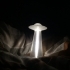 UFO and Abduction beam (night light/lamp) image
