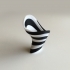 Zebra Vase (Dual Extrusion / 2 Color) image