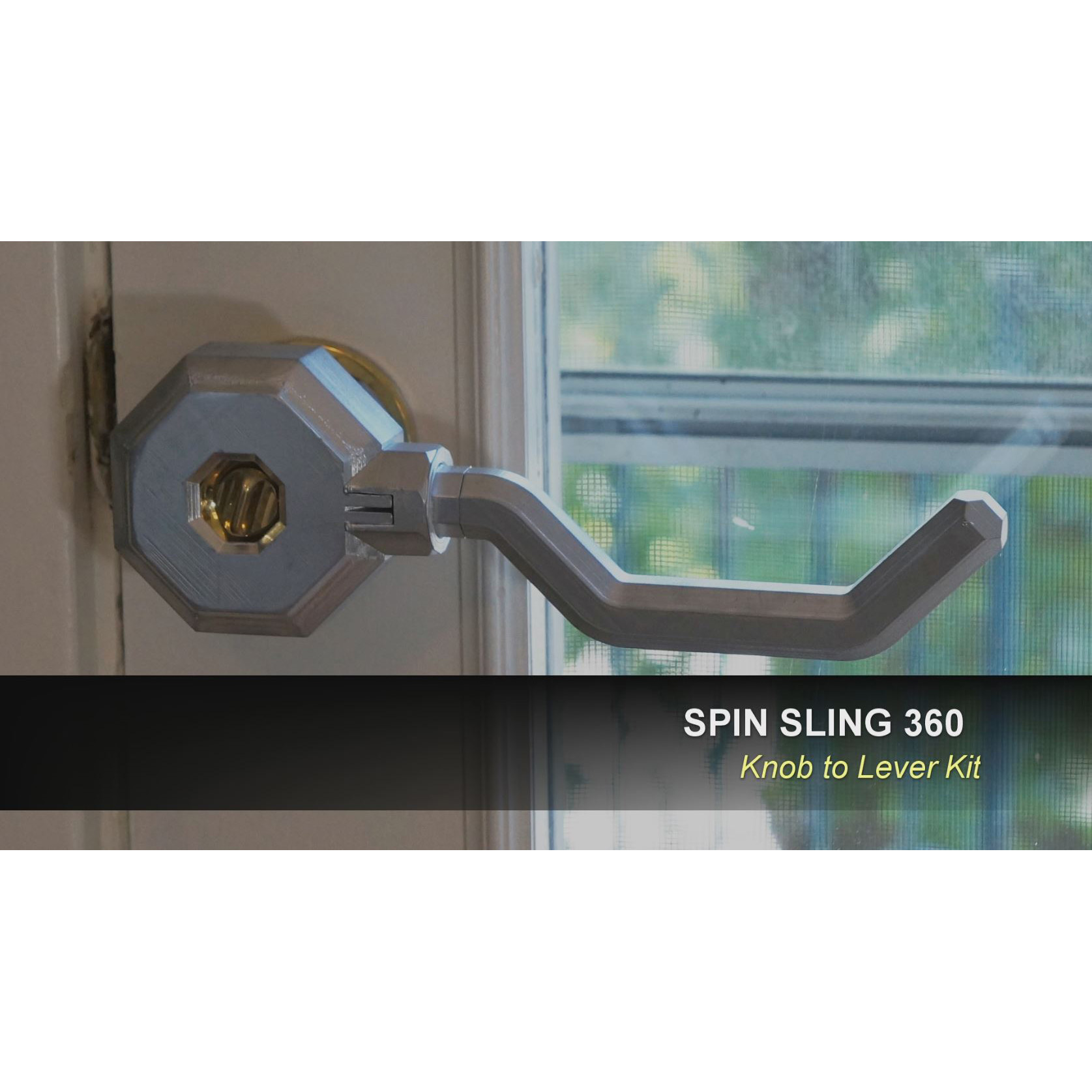 Spin Sling 360 Knob to Lever Kit