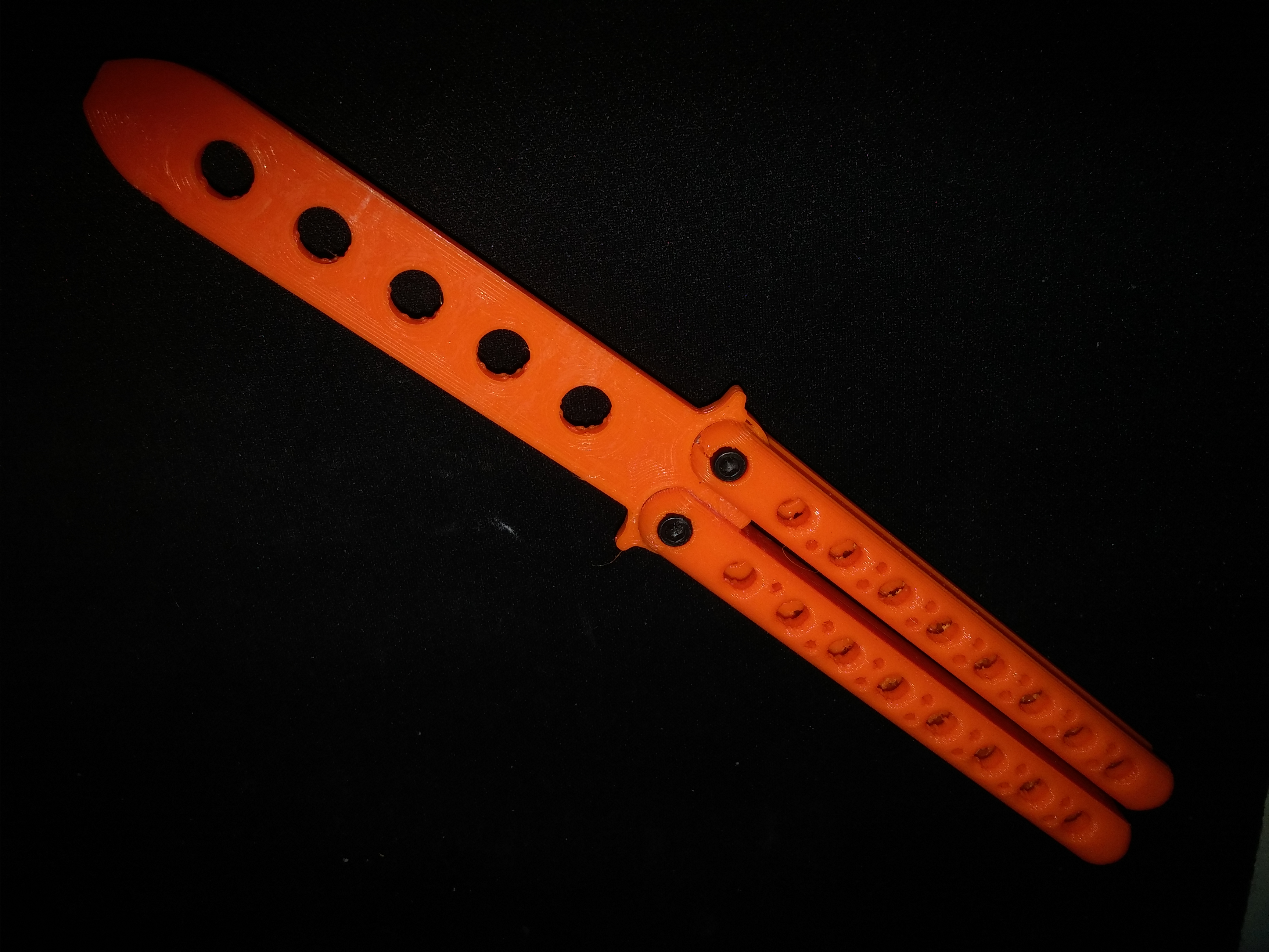 Practice Balisong (butterfly knife)